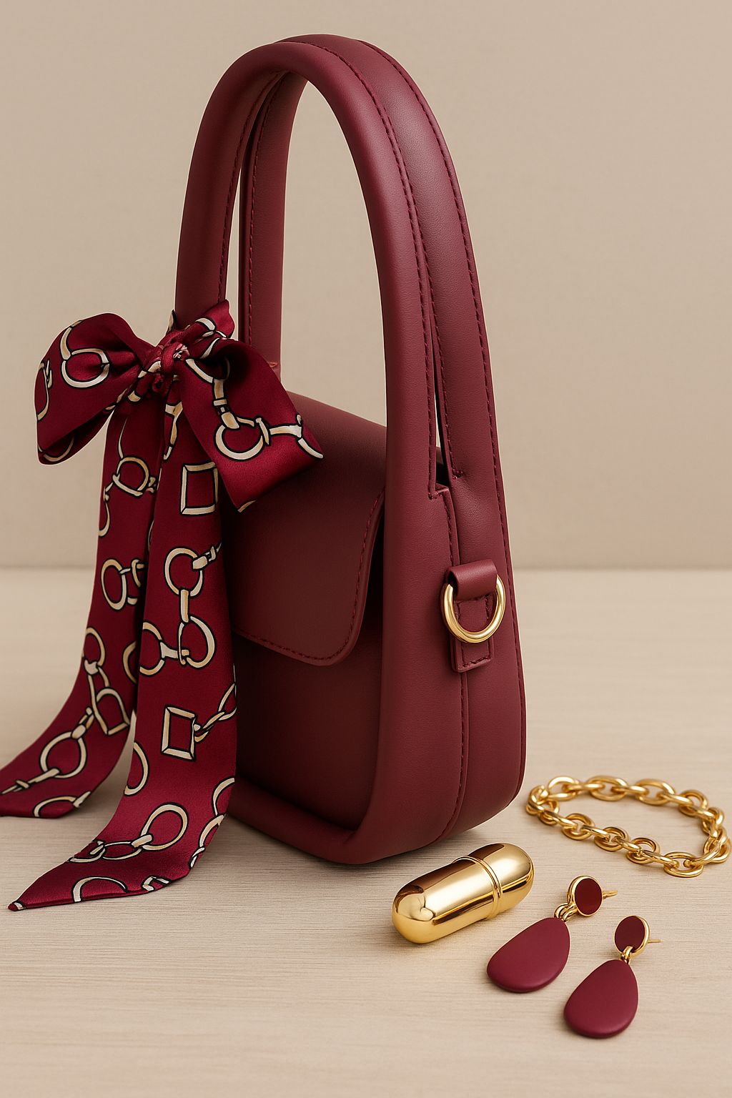 Women  Bags _ mehroon 01